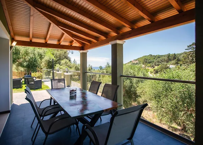 Socrates Gardeno Luxury Sea View Pool Escape Tatil Evi