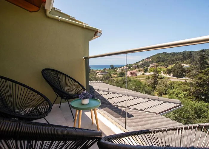 Socrates Gardeno Luxury Sea View Pool Escape Tatil Evi *