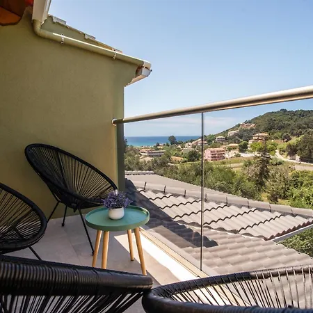 Socrates Gardeno Luxury Sea View Pool Escape Semesterbostad *