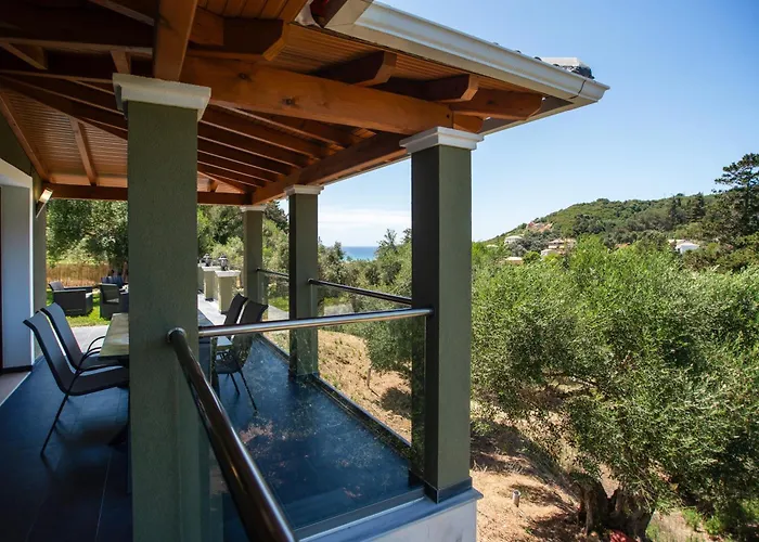 Vakantiehuis Socrates Gardeno Luxury Sea View Pool Escape