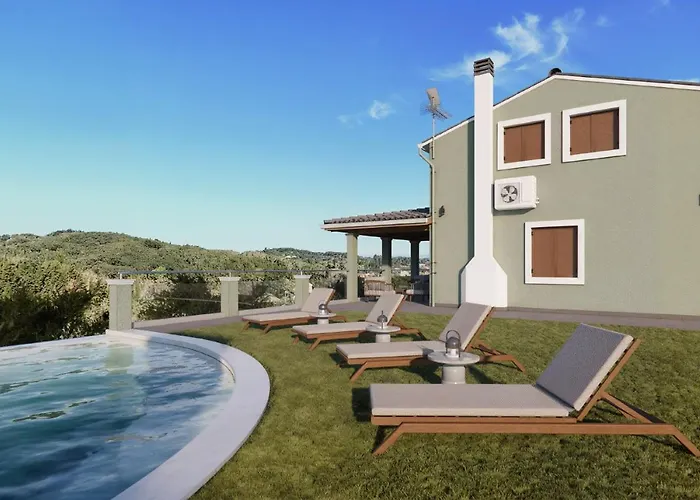 Socrates Gardeno Luxury Sea View Pool Escape Vitaládes